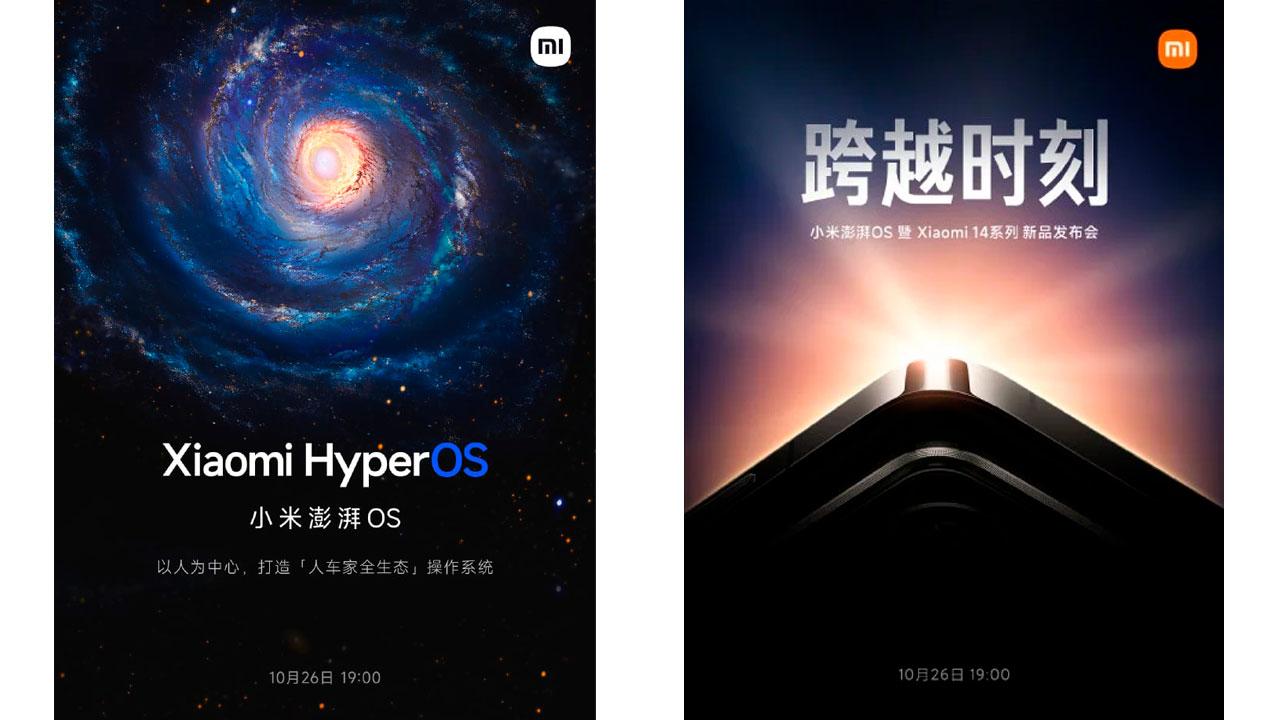 presentación HyperOS Xiaomi 14