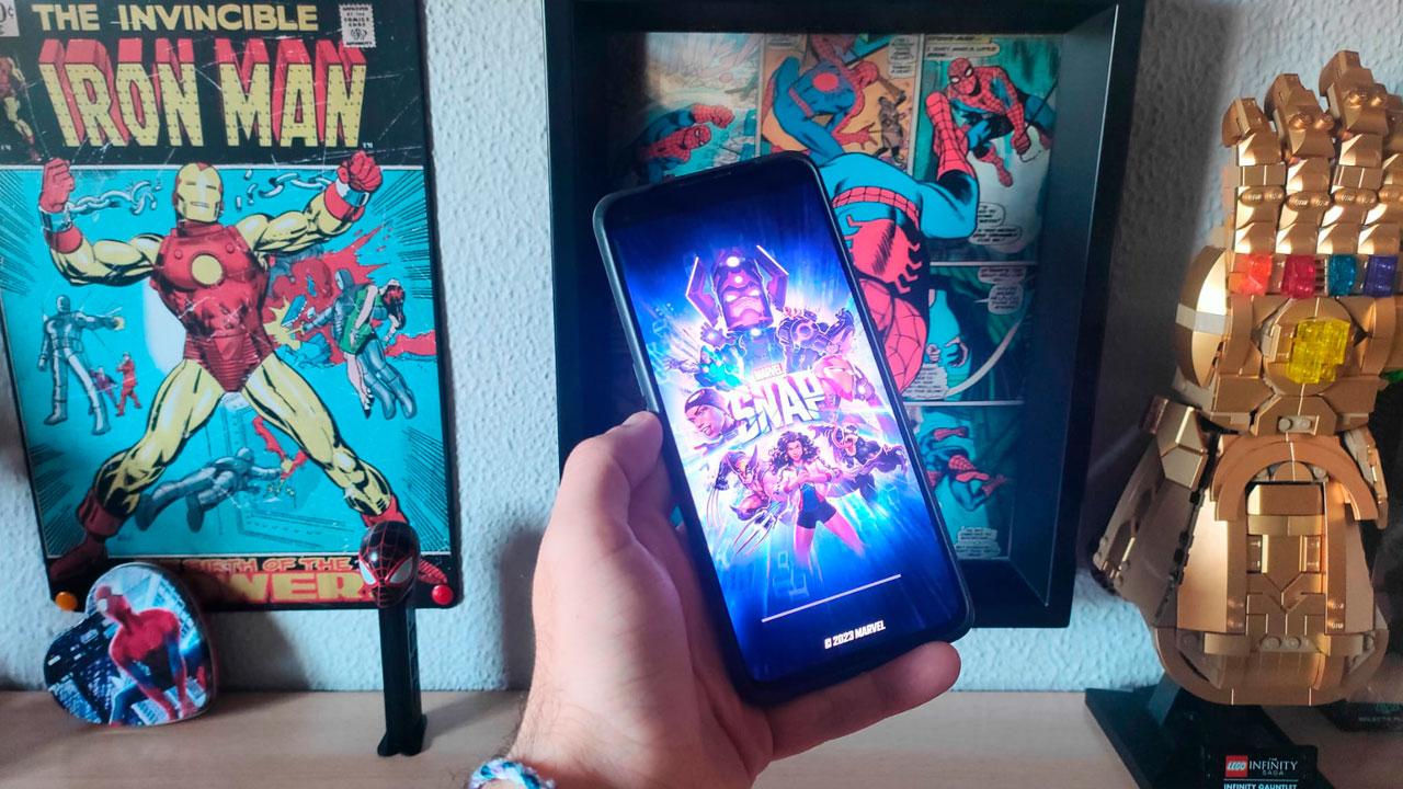 Marvel Snap abierto en móvil