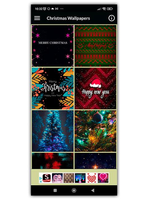 christmas wallpapers app