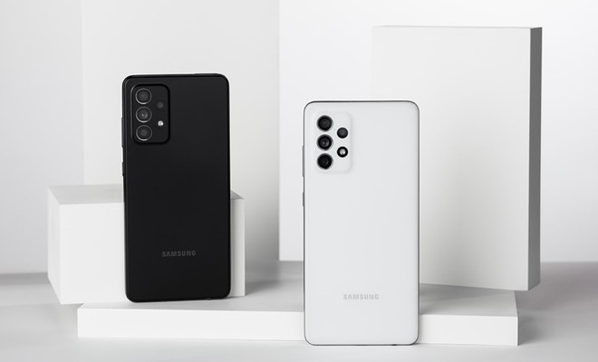 galaxy a52 blanco y negro