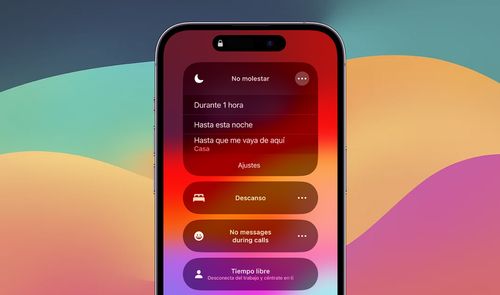 activar modos de concentración iOS