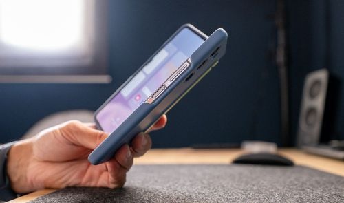 usando Samsung Galaxy z fold5