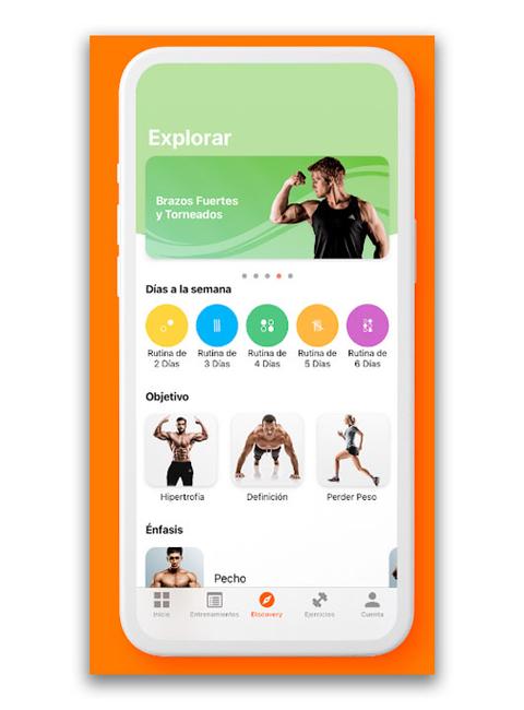 apps gym móvil rutina