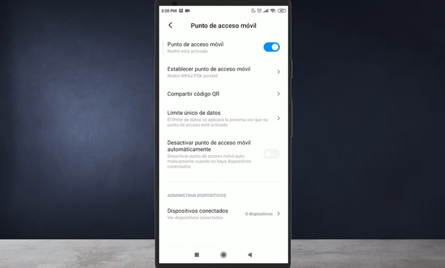 Cómo compartir datos en móviles Xiaomi