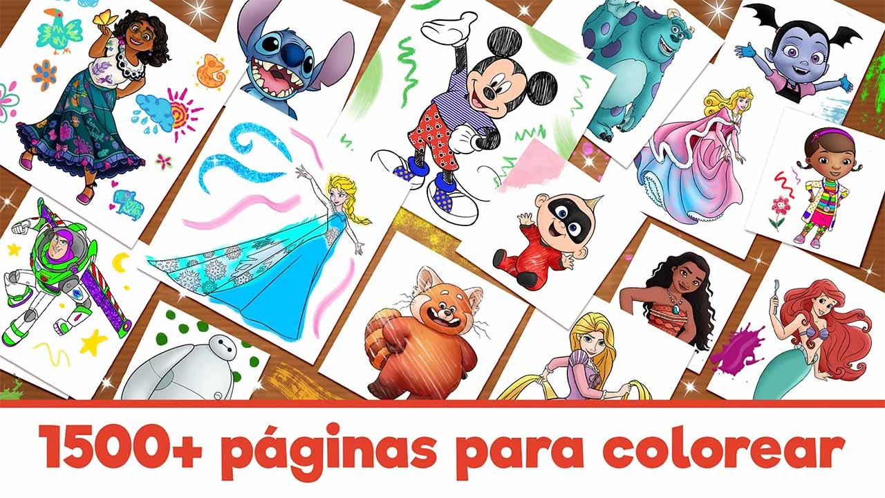 Disney coloring world