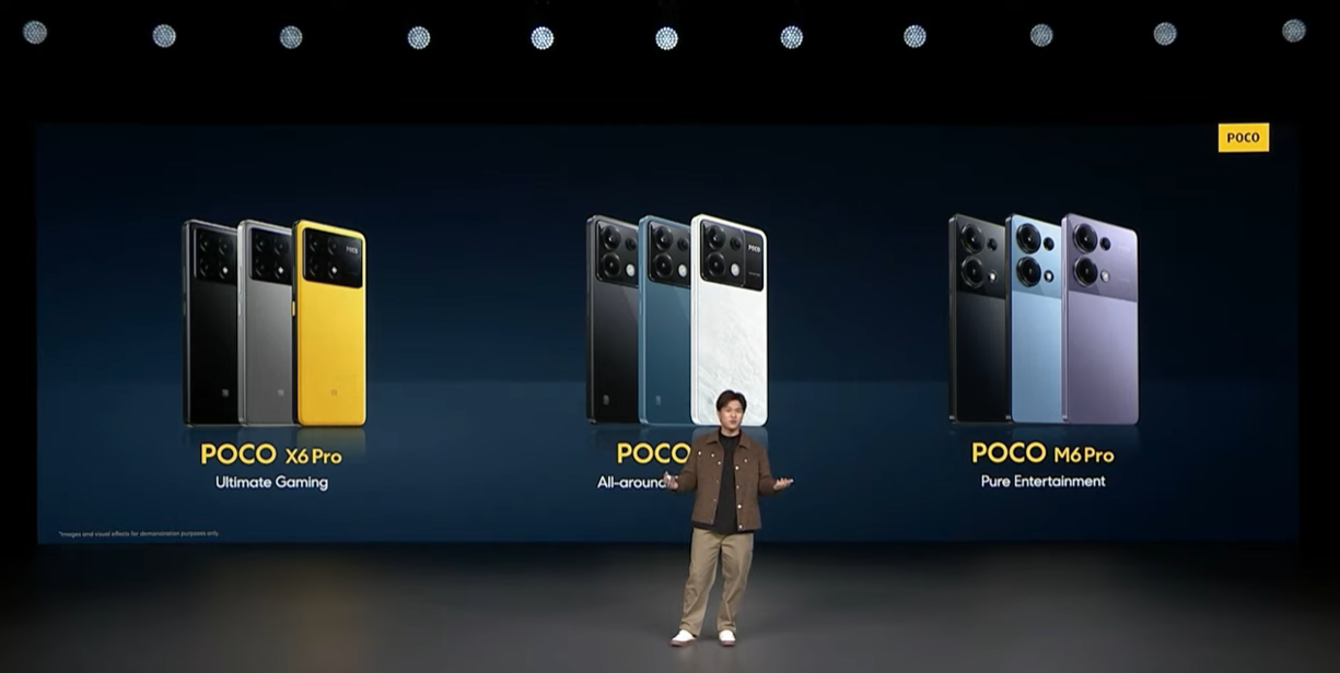 Presentación nuevos móviles POCO