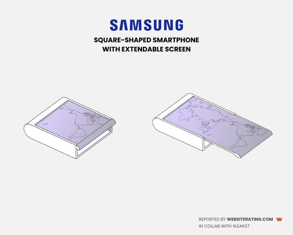 patente nuevo plegable Samsung