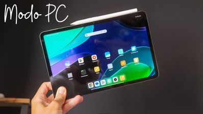 Xiaomi pad 6 con letras modo pc