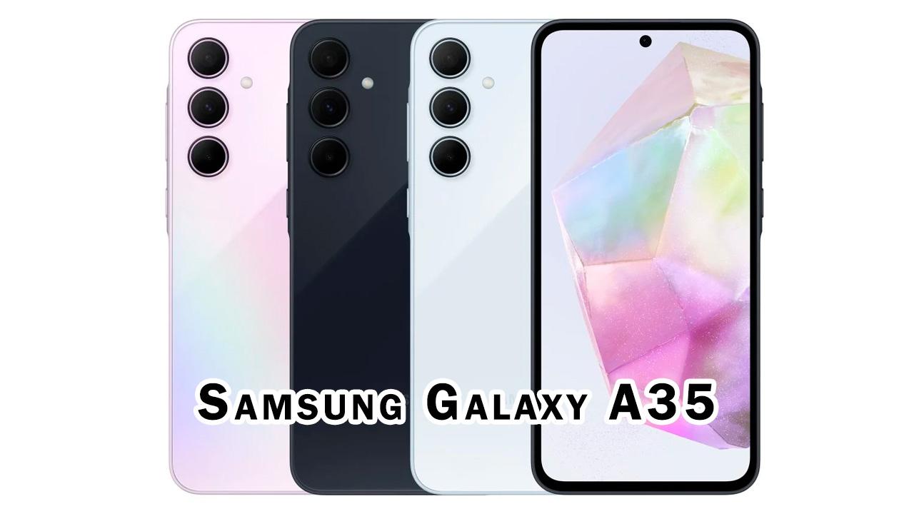 diseño nuevo Samsung Galaxy A35