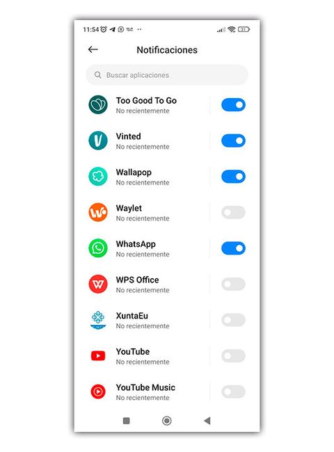 notificaciones app whatsapp