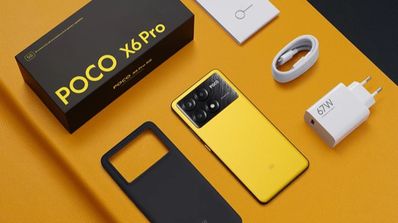 poco x6 pro color amarillo