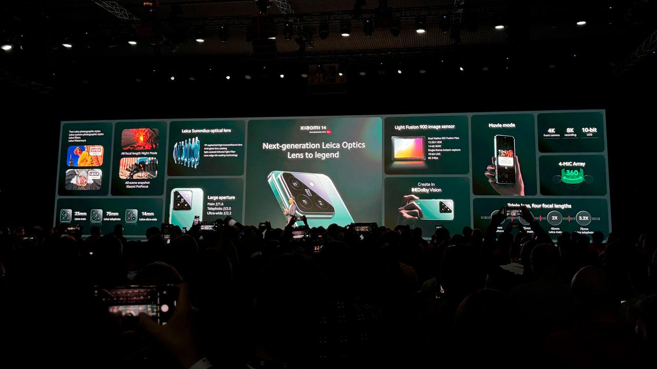 Xiaomi 14 cámara specs