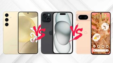 comparativa S24 iPhone 15 Pixel 8