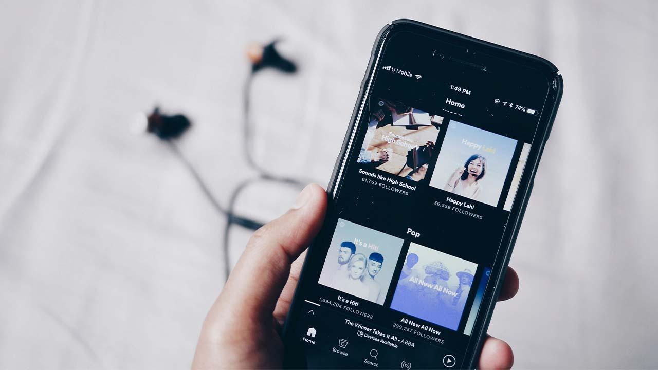 Spotify escuchar música