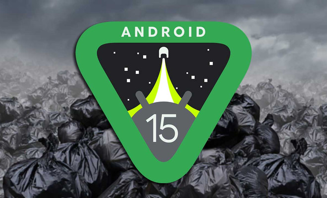 android 15 basura