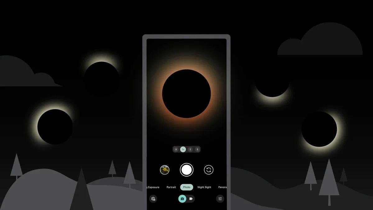 fotos eclipse solar Google