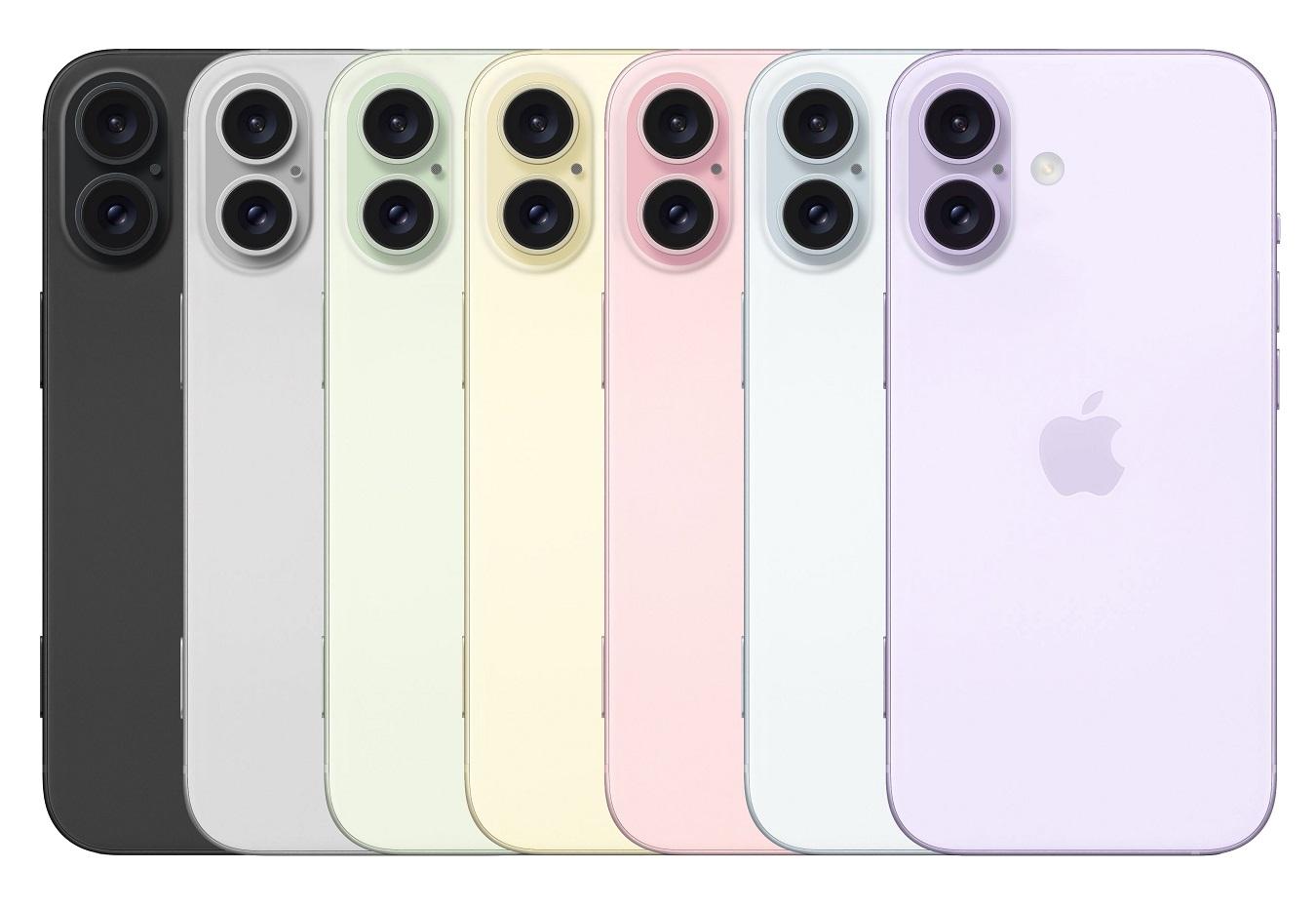 iphone 16 colores