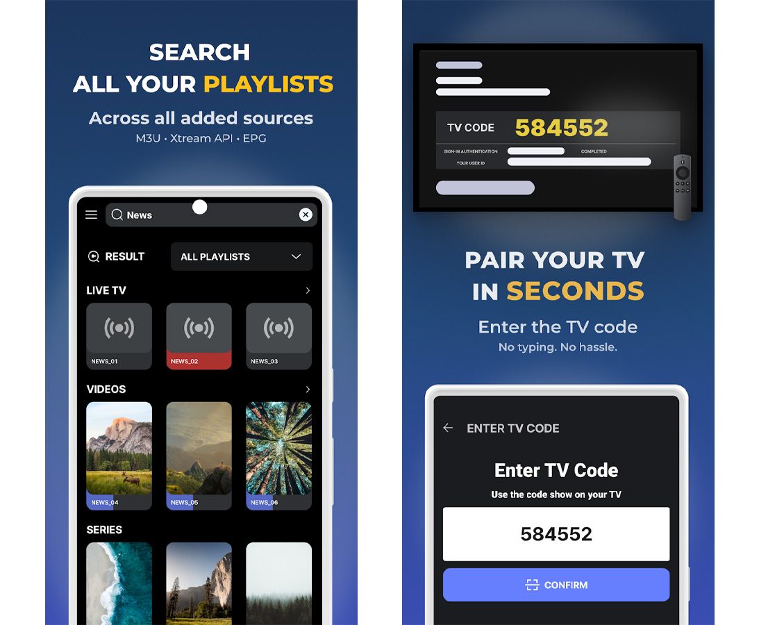 DIIXTREAM IPTV Player