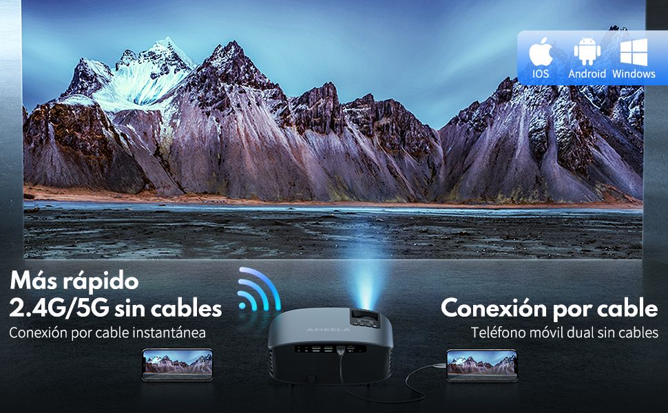 ameela proyector 4k