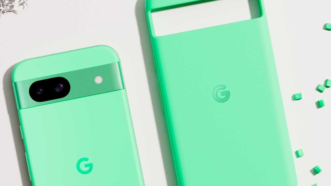 Google Pixel 8a green color