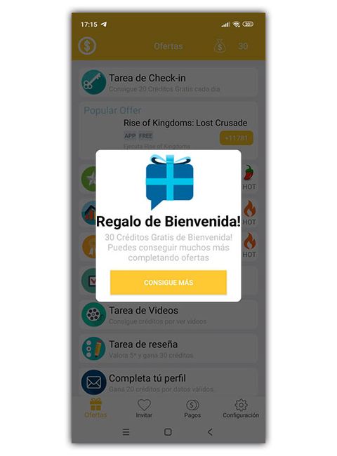 money app regalo