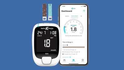 Destacada Keto-Mojo medido azucar en sangre