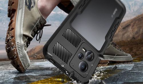 Portada Note 12 protegido con funda