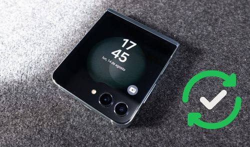 Samsung galaxy z flip5 actualizar
