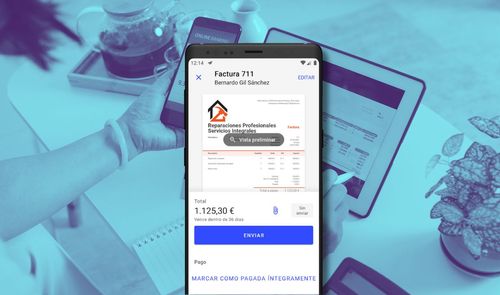 Destacada Móvil con app de facturación