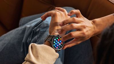 amazfit balance tocar pantalla