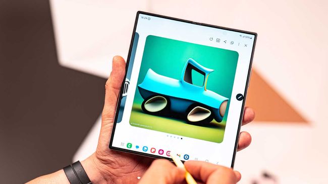 dibujo IA Samsung Galaxy Z Fold6