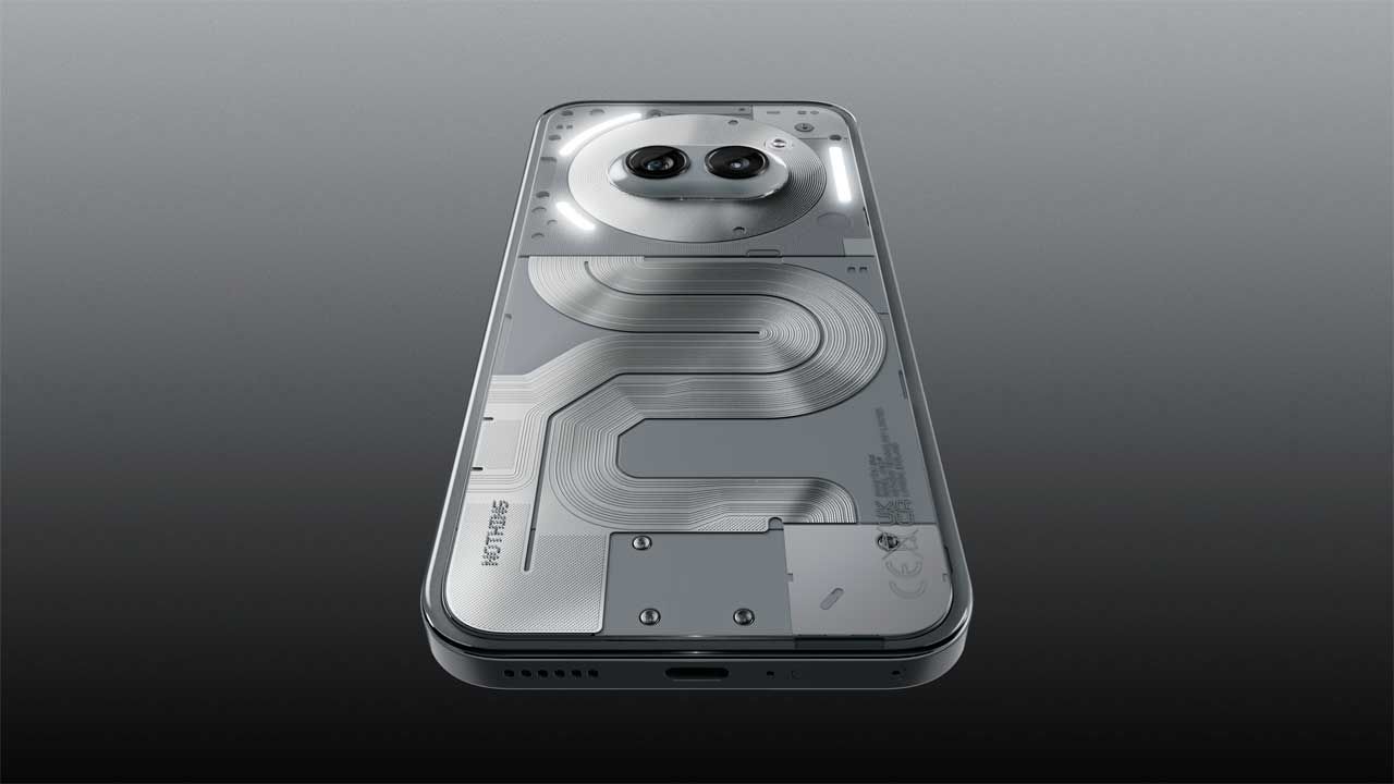 Nothing Phone (2a) Plus diseño trasero
