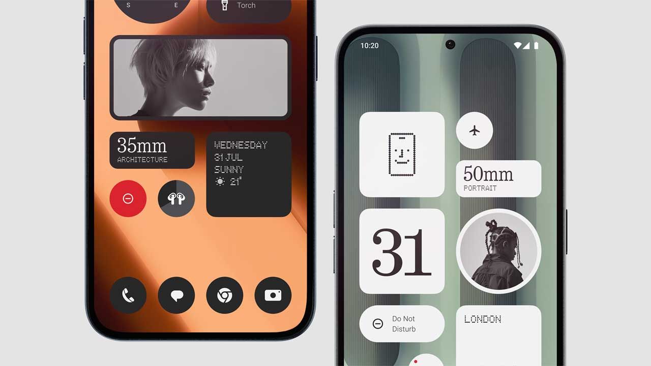 Nothing Phone (2a) Plus interfaz Nothing OS 2.6