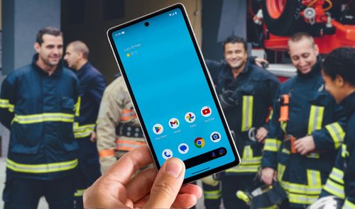 Destacada oposición bomberos Google Pixel 7a