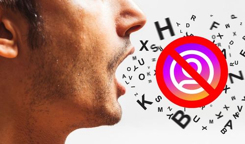 personas diciendo palabras prohibido instagram