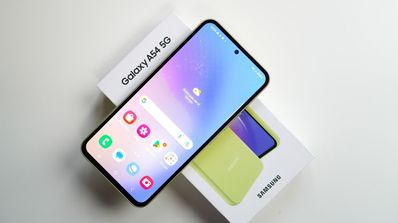 Samsung Galaxy a54 con caja