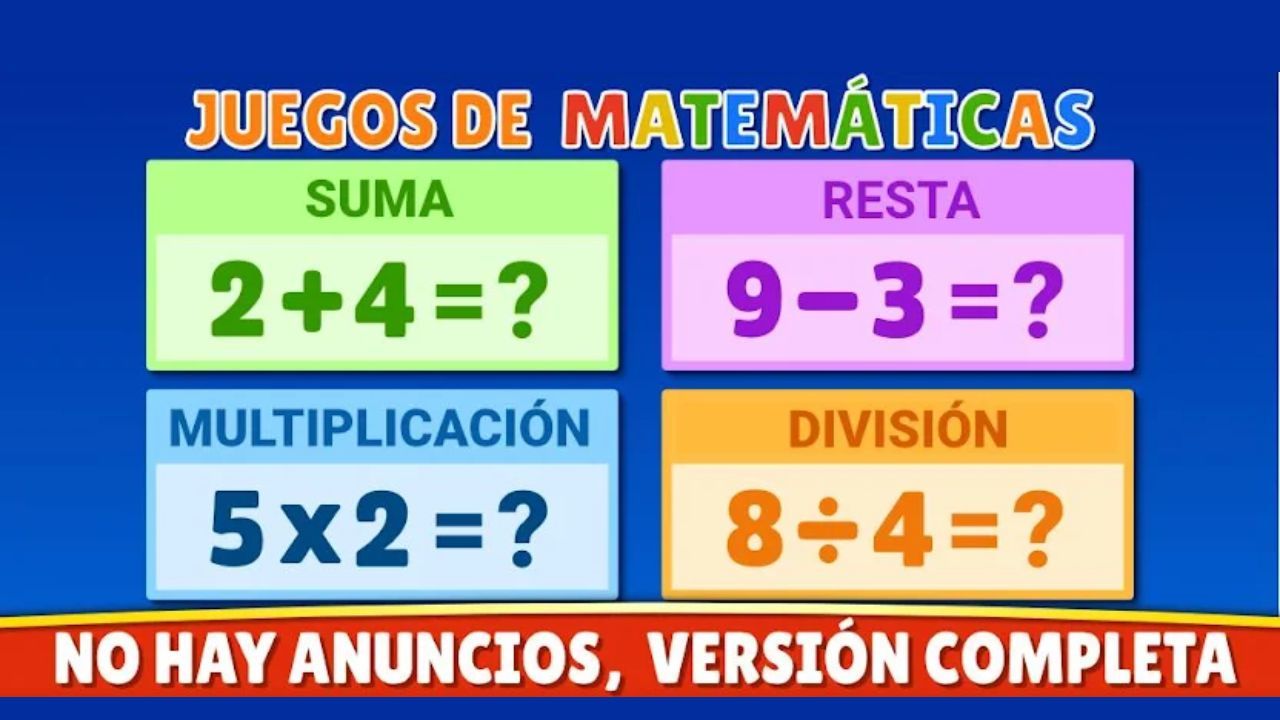Matemáticas juegos niños 5 12 app