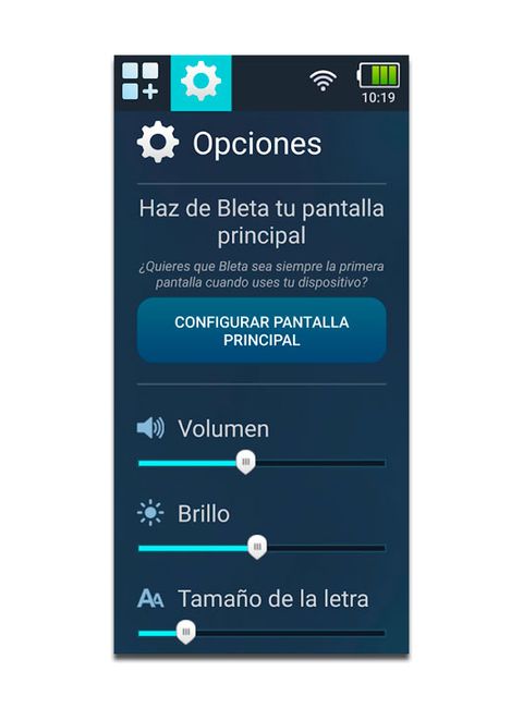 bleta app personas mayores