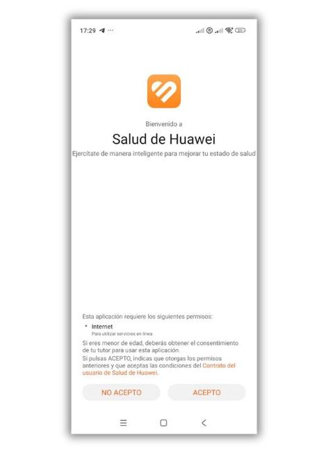 salud huawei bienvenido