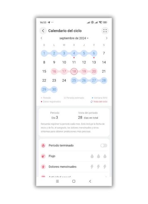 salud huawei ciclo