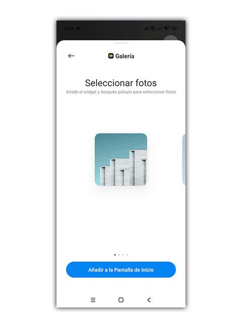 widget galería hyperos