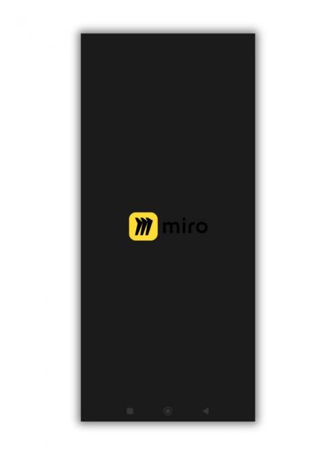 Aplicación organización trabajo visual Miro