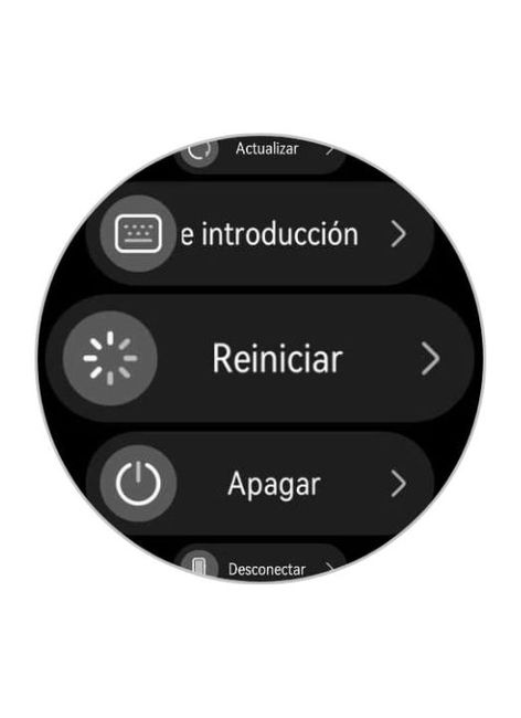 ajuste reiniciar huawei watch