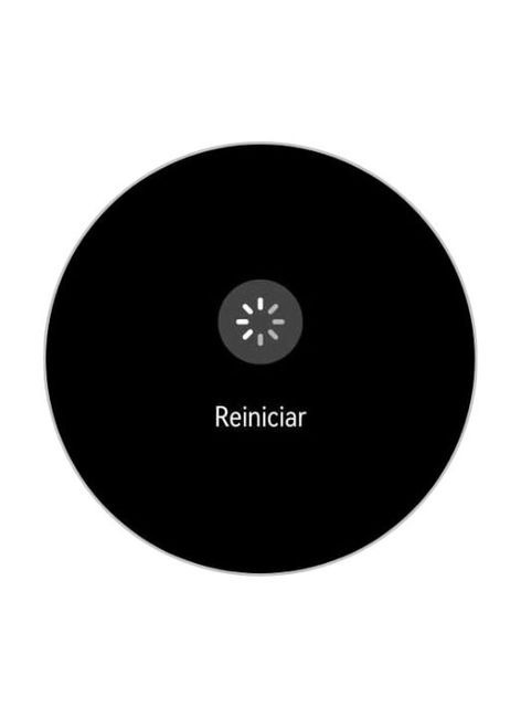 como reiniciar huawei watch