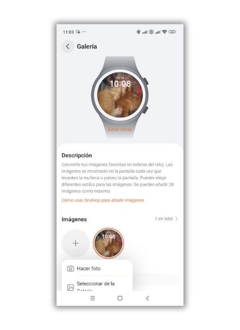 esfera personalizada huawei watch galeria