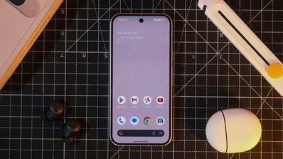 Google Pixel 9 con accesorios