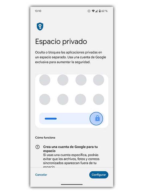 espacio privado