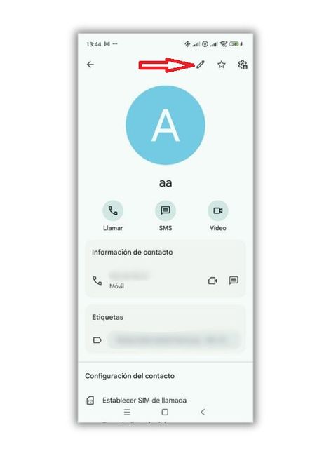 contacto movil