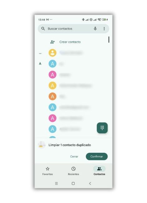 contactos app telefono