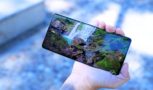 realme gt6 paisaje pantalla